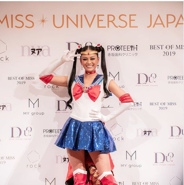 Miss Universe Japan picks Sailor Moon ninja transformation dress as